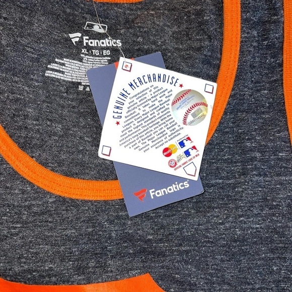 NWT Fanatics Genuine Merchandise Women’s San Francisco Giants Tank Size XL - Picture 7 of 8